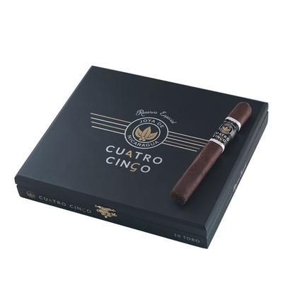 Joya De Nicaragua Cuatro Cinco, Size: Toro (6.2&quot;x50), Single/Box: (Single)