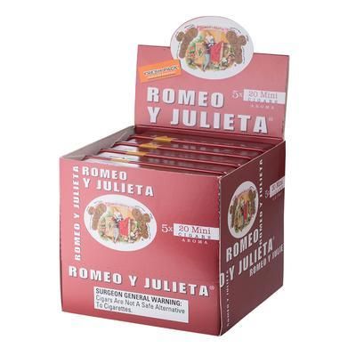 Romeo y Julieta Minis Aroma Red, Single/Box: (Single Tin of 20)