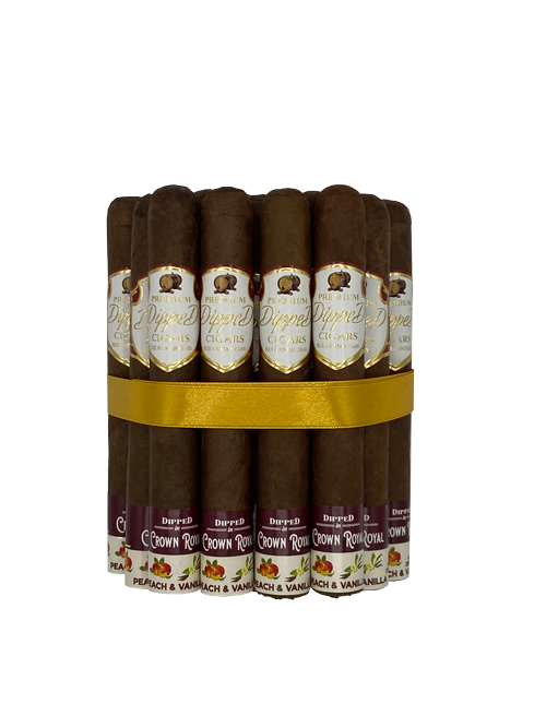 Blue Mountain Cigars Genuine Crown Royal Whisky - Peach &amp; Vanilla