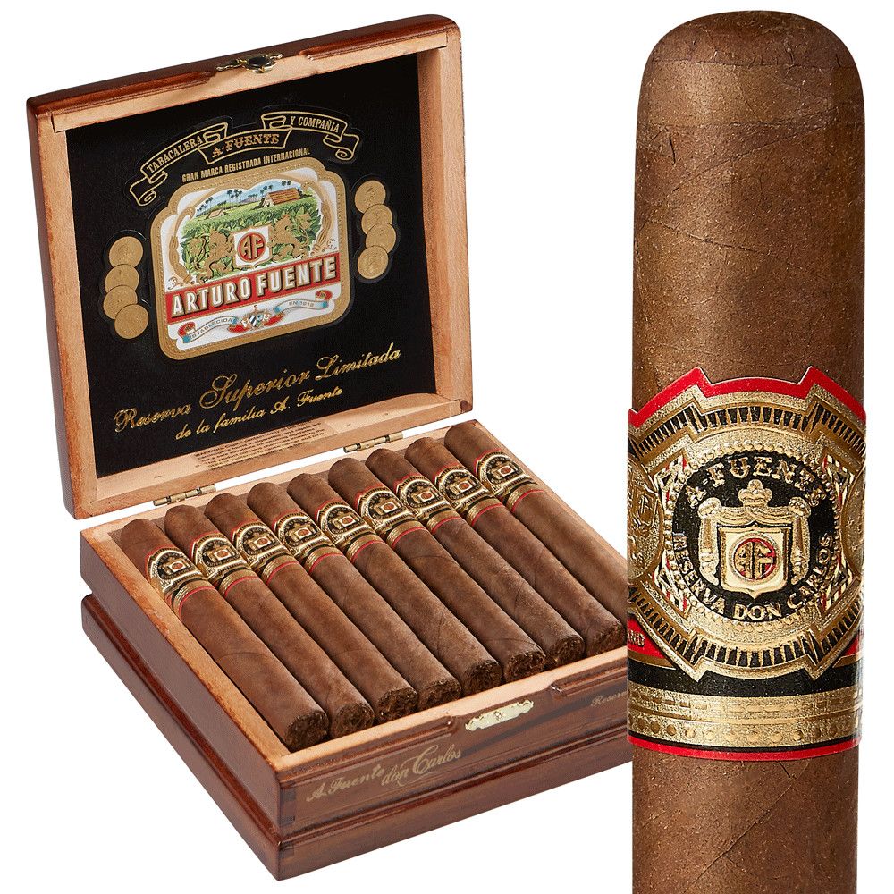 Arturo Fuente Don Carlos, Size: Robusto (5 x 50), Single/Box: (Single)