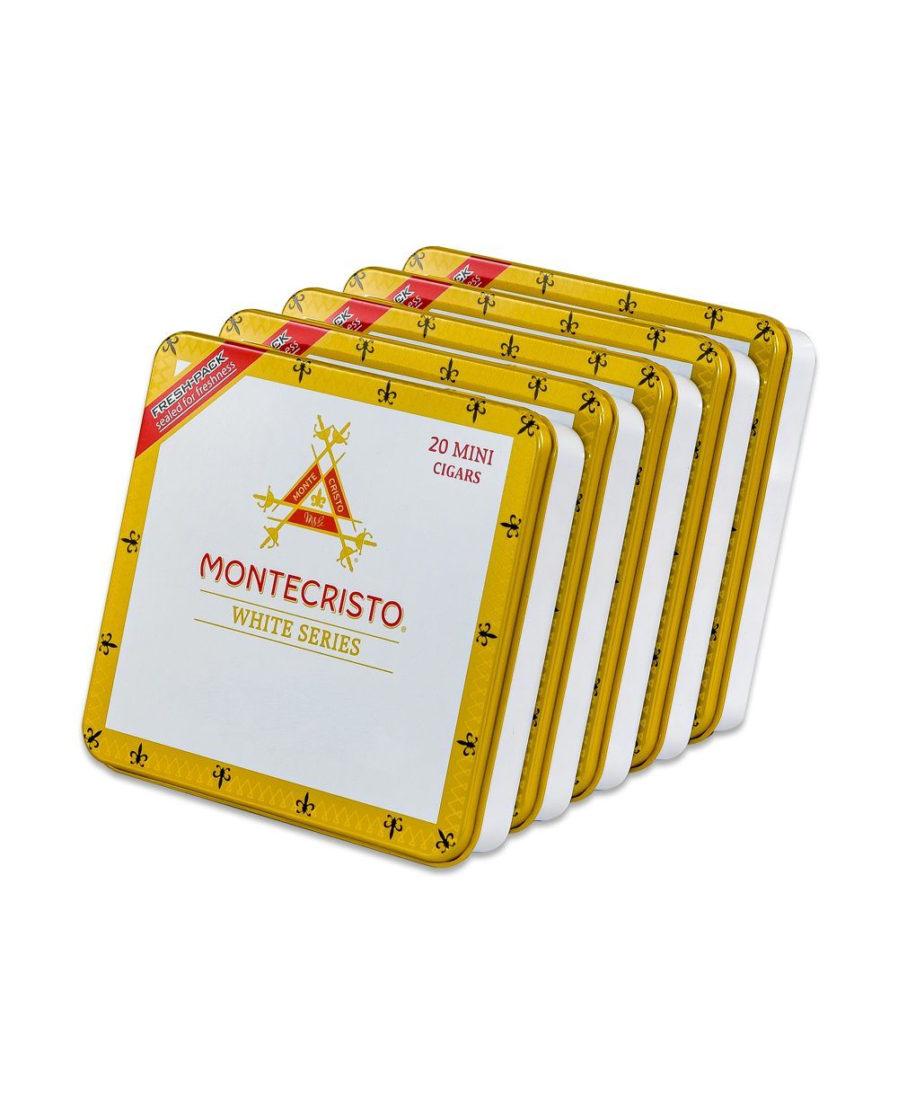 Montecristo White Mini, Single/Box: (Single Tin of 20)