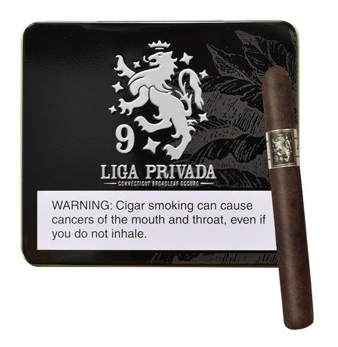 Liga Privada No.9 Coronets, Single/Box: (Single Tin of 10)