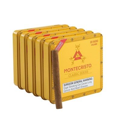 Montecristo Classic Minis, Single/Box: (Single Tin of 20)