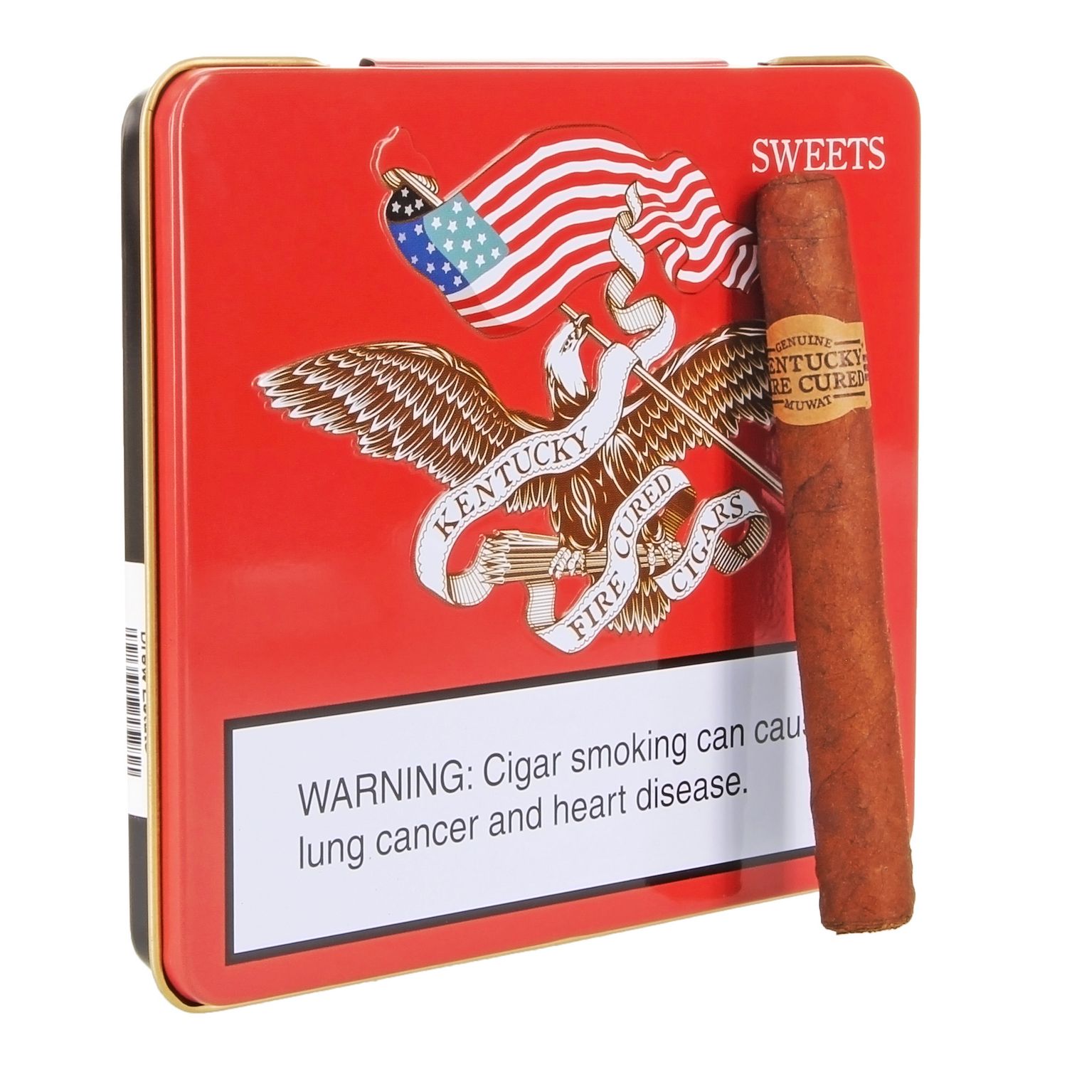 Kentucky Fire Cured Sweets Ponies Cigarillos, Single/Box: (Single Tin of 10)