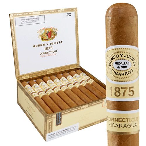 Romeo y Julieta 1875 Connecticut Nicaragua, Size: Toro (6"x52), Single/Box: (Single)