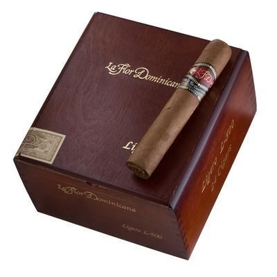 La Flor Dominicana Ligero Cabinet Oscuro Natural, Size: L-500, Single/Box: (Single)