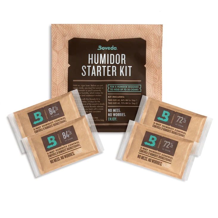 Boveda Starter Kit (Single), Size: 50-Count Humidor
