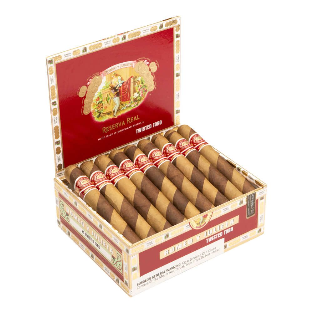 Romeo y Julieta Reserva Real Twisted, Size: Toro (6"x54), Single/Box: (Single)