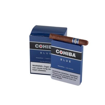 Cohiba Blue Pequeno, Single/Box: (Single Tin of 5)
