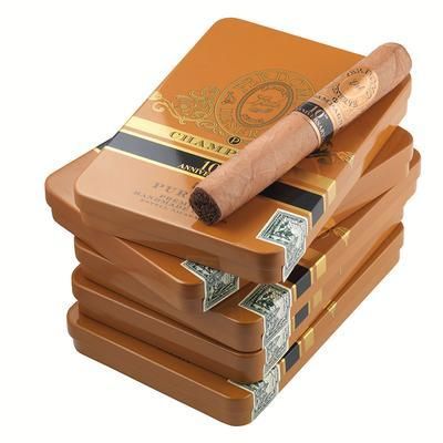 Perdomo Reserve 10th Anniversary Champagne Series Connecticut - Puritos, Single/Box: (Single Tin of 5)