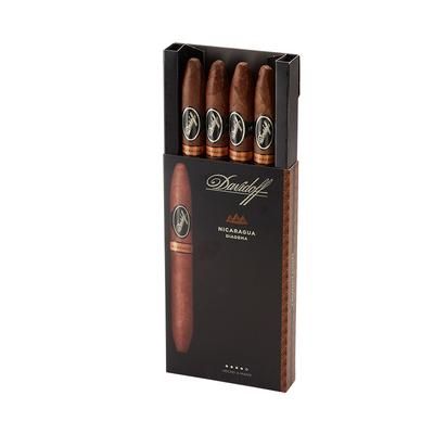 Davidoff Nicaragua Box-Pressed, Size: Robusto (5"x48), Single/Box: (Single Pack of 4)