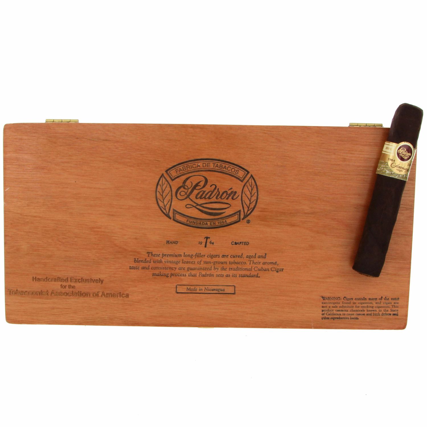 Padron 1964 Anniversary Series Maduro, Size: Toro TAA (5"x56), Single/Box: (Single)