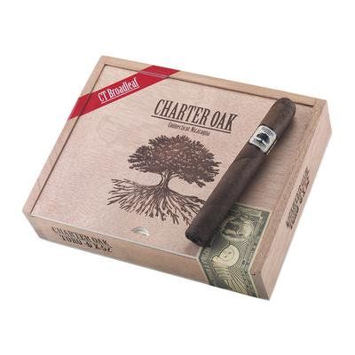 Charter Oak Maduro, Size: Toro (6"x52), Single/Box: (Single)