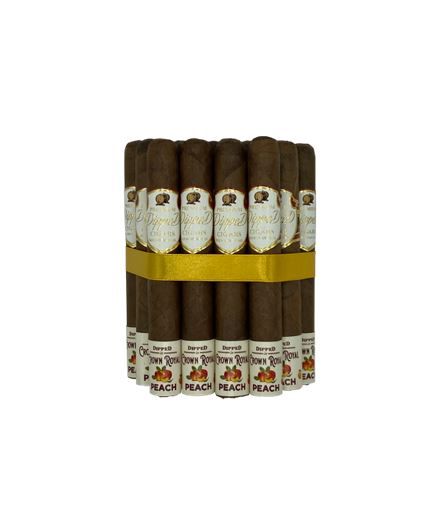 Blue Mountain Cigars Genuine Crown Royal Whisky - Peach, Size: Toro (6 x 52), Single/Box: (Single)