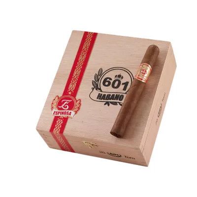 Espinosa 601 Red Label Habano, Size: Toro (6"x50), Single/Box: (Single)