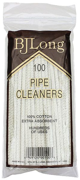 BJ Long Standard Pipe Cleaners, Size: (100 Count), Single/Box: (Single)