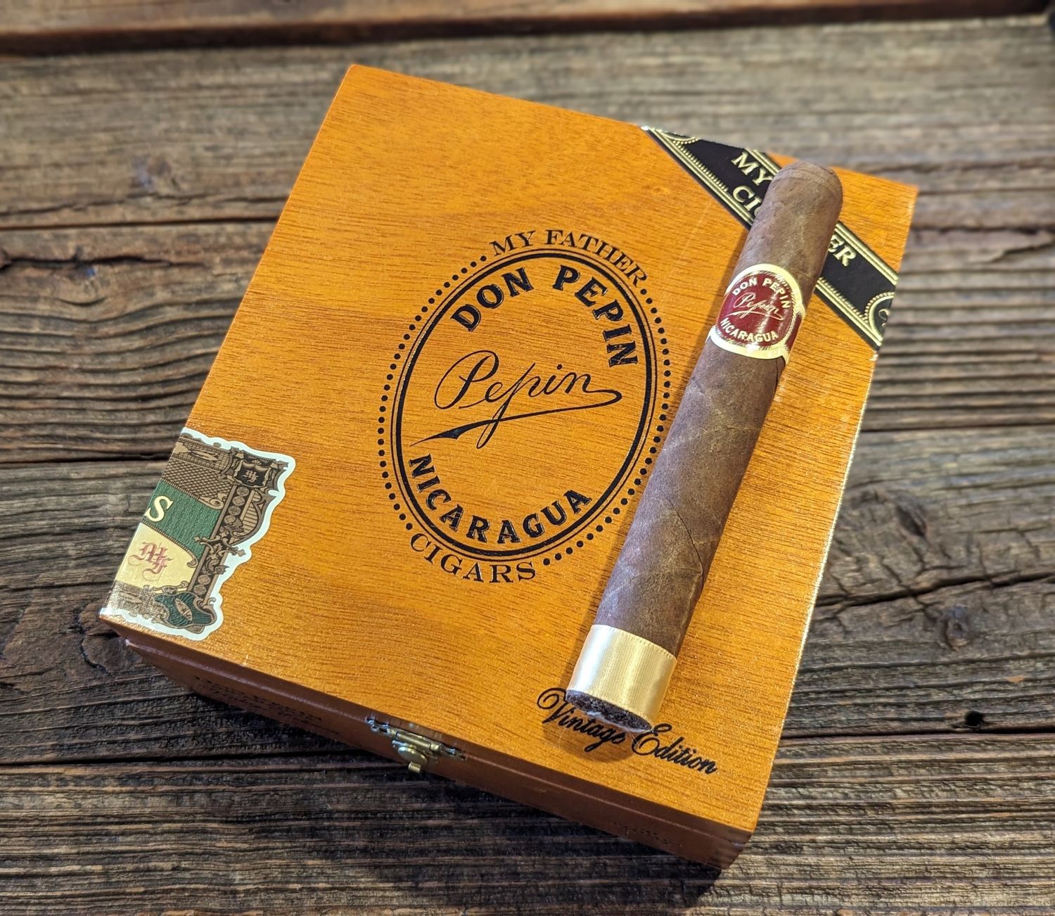My Father Don Pepin  Vintage Edition, Size: Toro (6"x52), Single/Box: (Single)