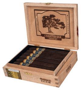 Charter Oak Especiales Pasquale Maduro - Corona (5.5"x48), Single/Box: (Single)