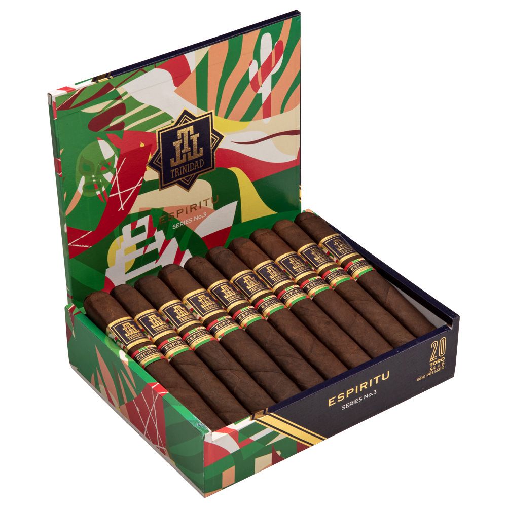 Trinidad Espiritu Series No. 3, Size: Toro (6"x54), Single/Box: (Single)