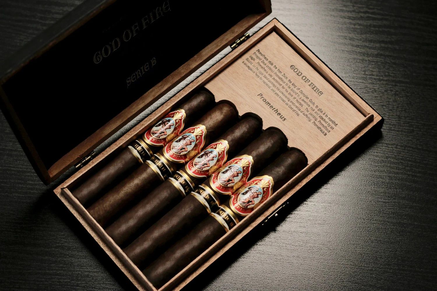 God of Fire Serie B 5-Cigar Assortment (5-Count Set)