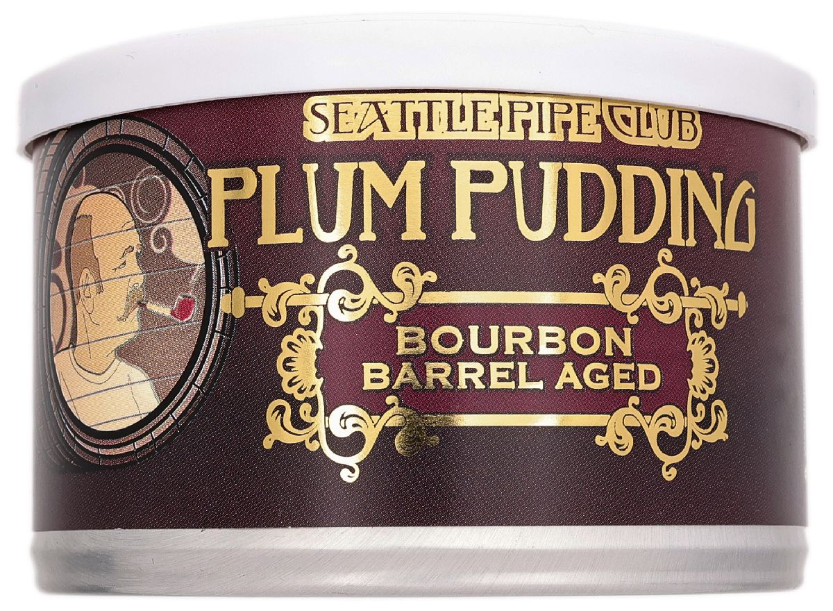Seattle Pipe Club Plum Pudding Bourbon Barrel Aged 2 oz. Tin