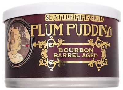 Seattle Pipe Club Plum Pudding Bourbon Barrel Aged 2 oz. Tin