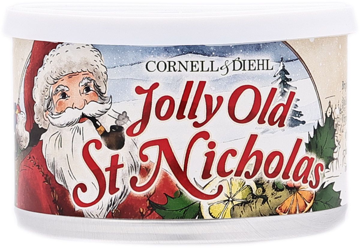 Cornell &amp; Diehl Jolly Ole St. Nicholas 2oz Tin
