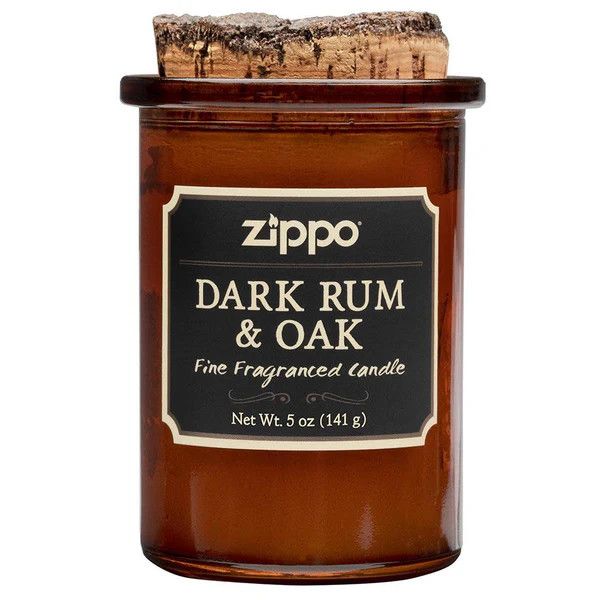 Zippo Candle Dark Rum &amp; Oak