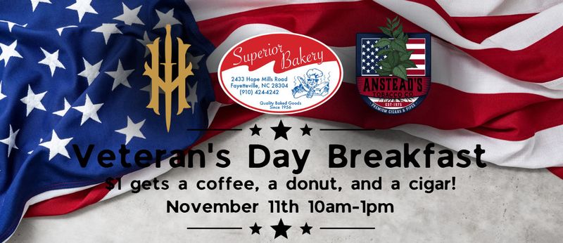 Hooten Young Veteran's Day Breakfast Ticket
