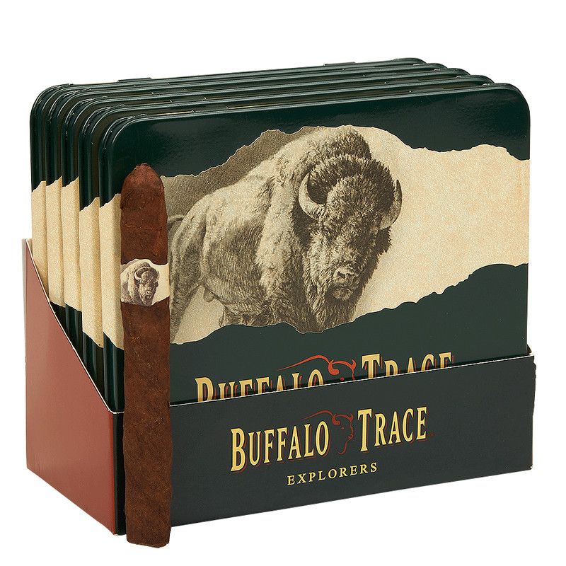 Buffalo Trace Explorers Cigarillos, Single/Box: (Single Tin of 10)