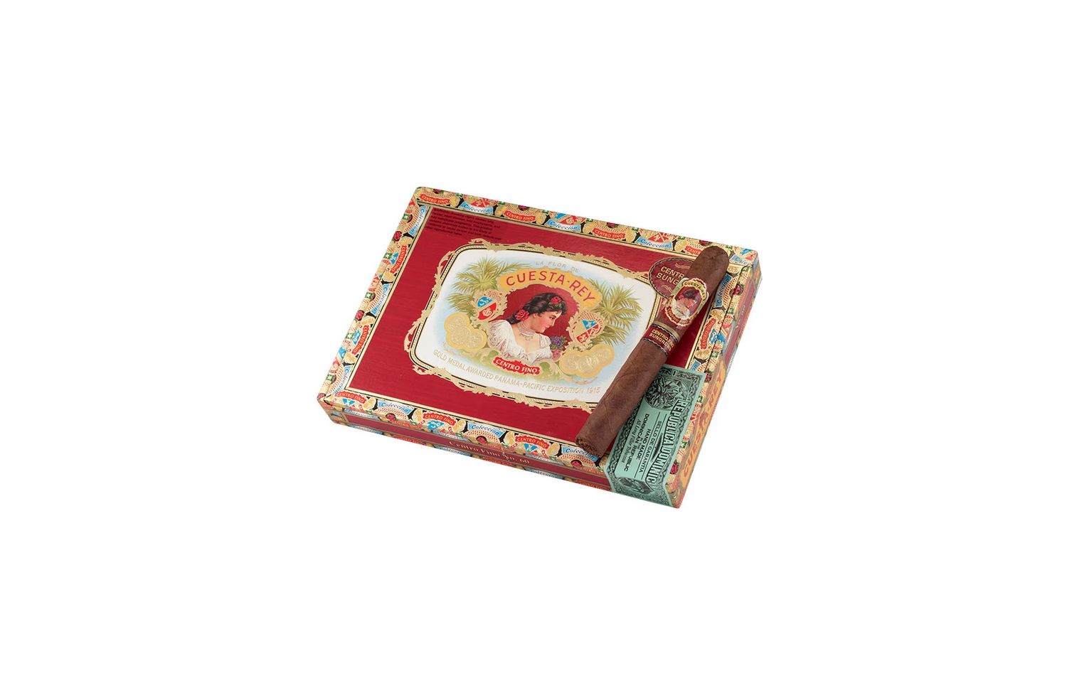 Cuesta-Rey Centro Fino, Size: No. 60 (6"x50), Single/Box: (Single)