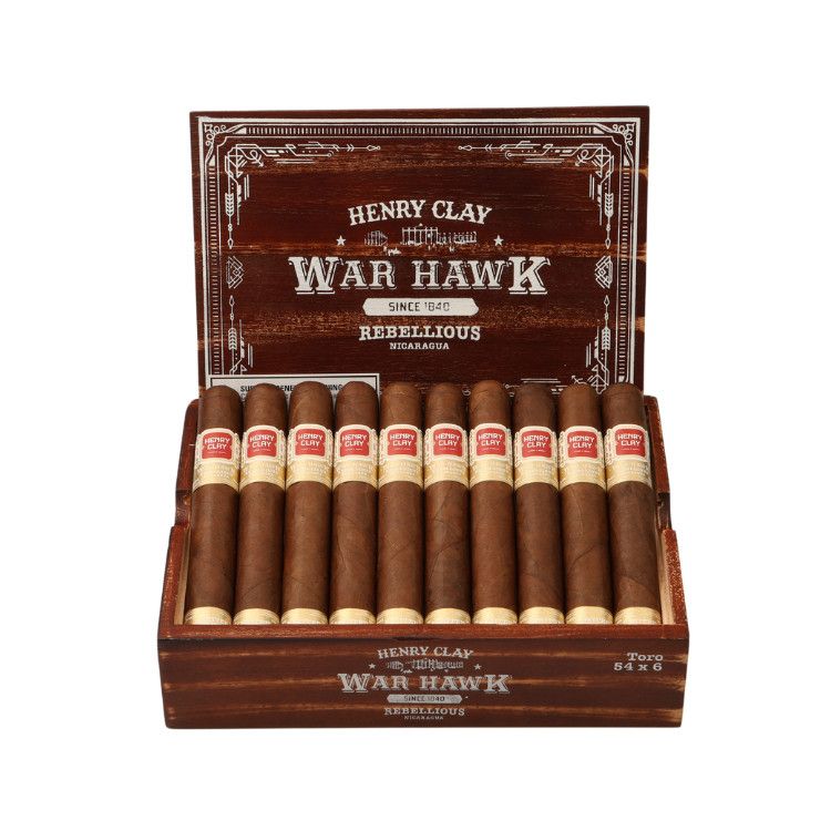 Henry Clay War Hawk Rebellious - Toro (6"x54), Single/Box: (Single)