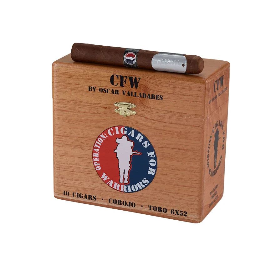 Cigars for Warriors by Oscar Valladares Toro, Single/Box: (Single)