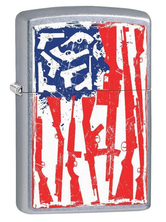 Zippo 79575 American Flag of Guns