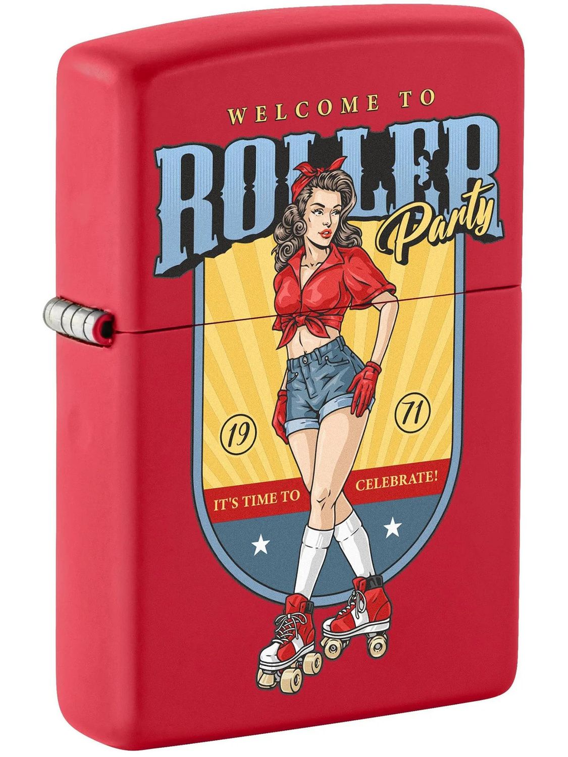 Zippo 81674 Roller Party, Pin-up Girl