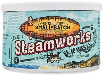 Cornell &amp; Diehl Small Batch Steamworks 2oz. Tin