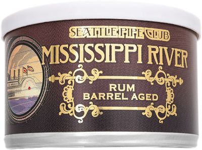 Seattle Pipe Club Mississippi River Rum Barrel Aged 2 oz. Tin