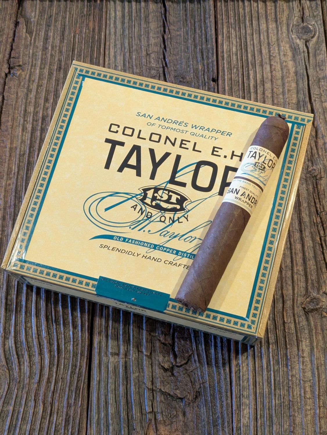 E.H. Taylor San Andres, Size: Toro Gordo (6" x 56), Single/Box: (Single)