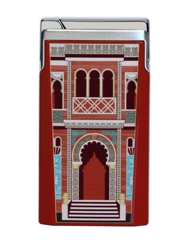 Elie Bleu J-15 Casa Cubana Cienfuego Red Ltd Edition Lighter