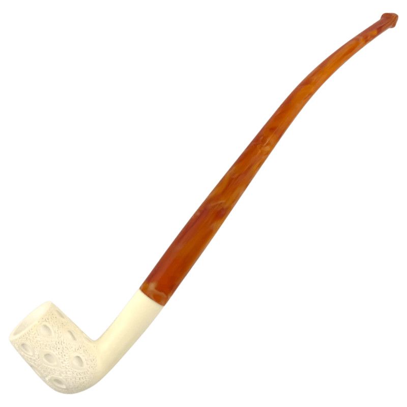 Servi Meerschaum Churchwarden Billiard Lattice