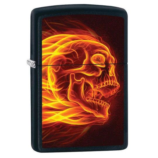 Zippo 79995 Flaming Skull