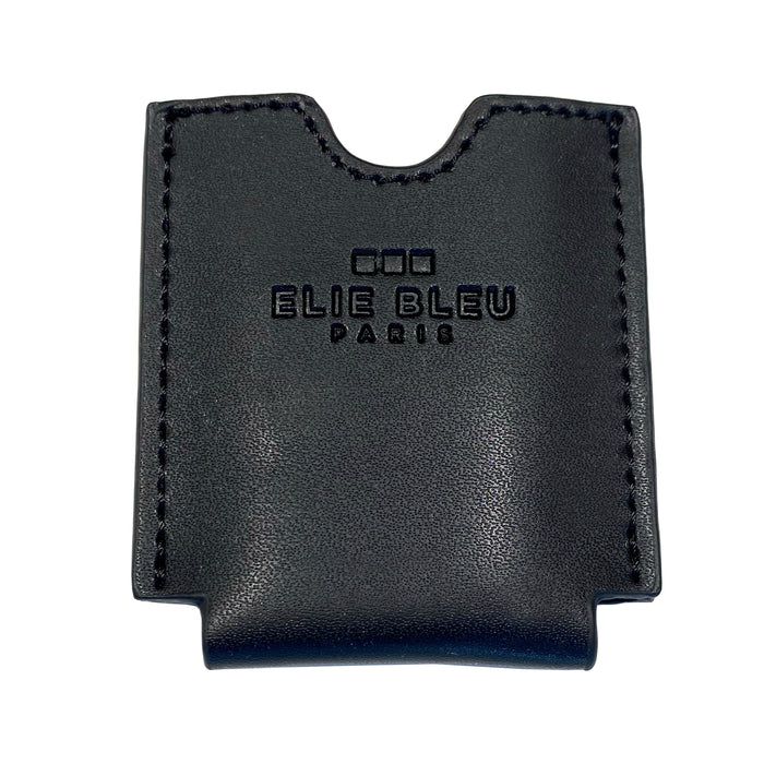 Elie Bleu C4 Black Leather Cutter Case