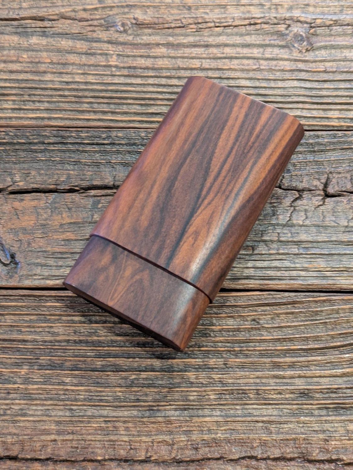 Brizard &amp; Co. Cigar Case Showband 3 Gordo Rosewood