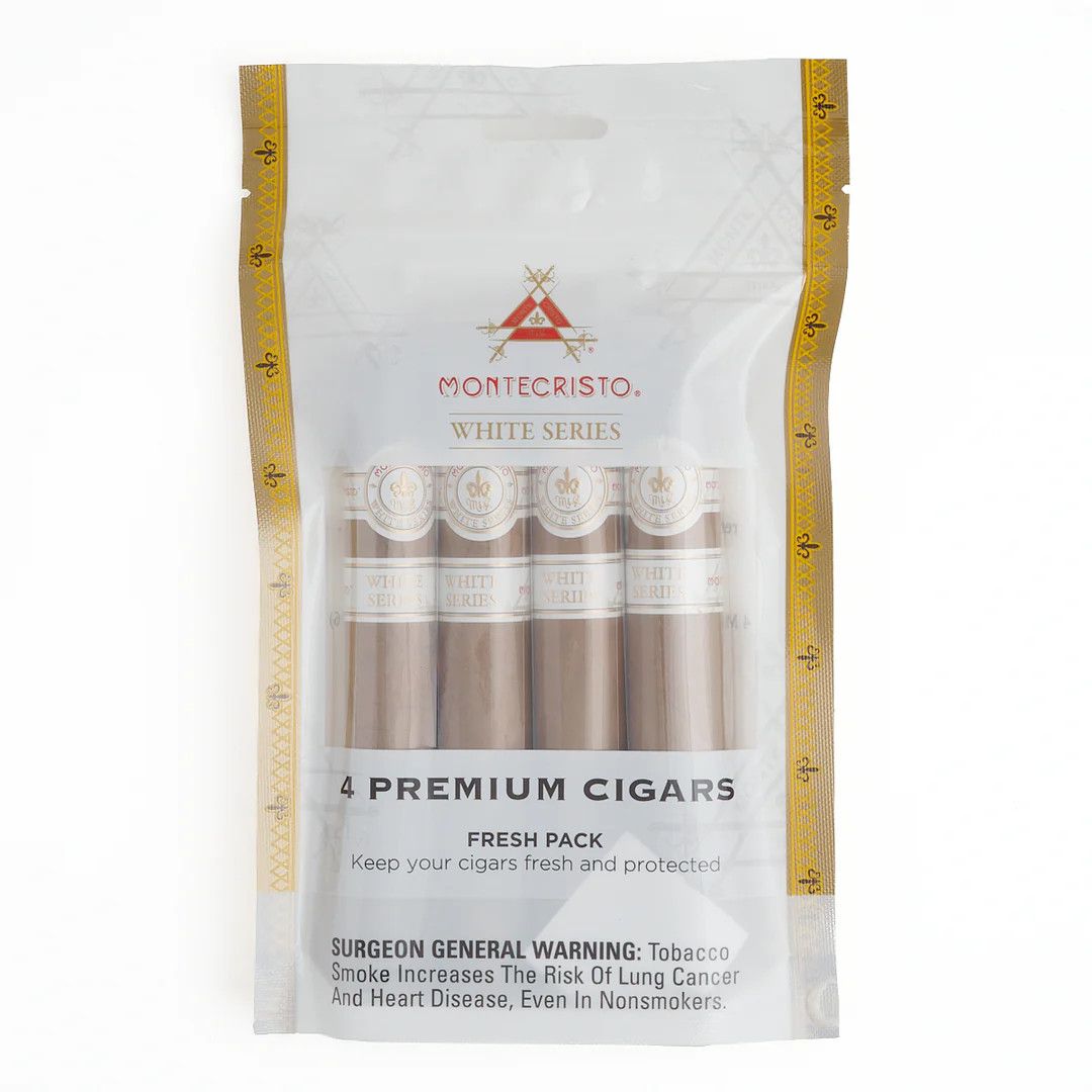 Montecristo White Fresh Pack Sampler, Single/Box: (Single Pack of 4)