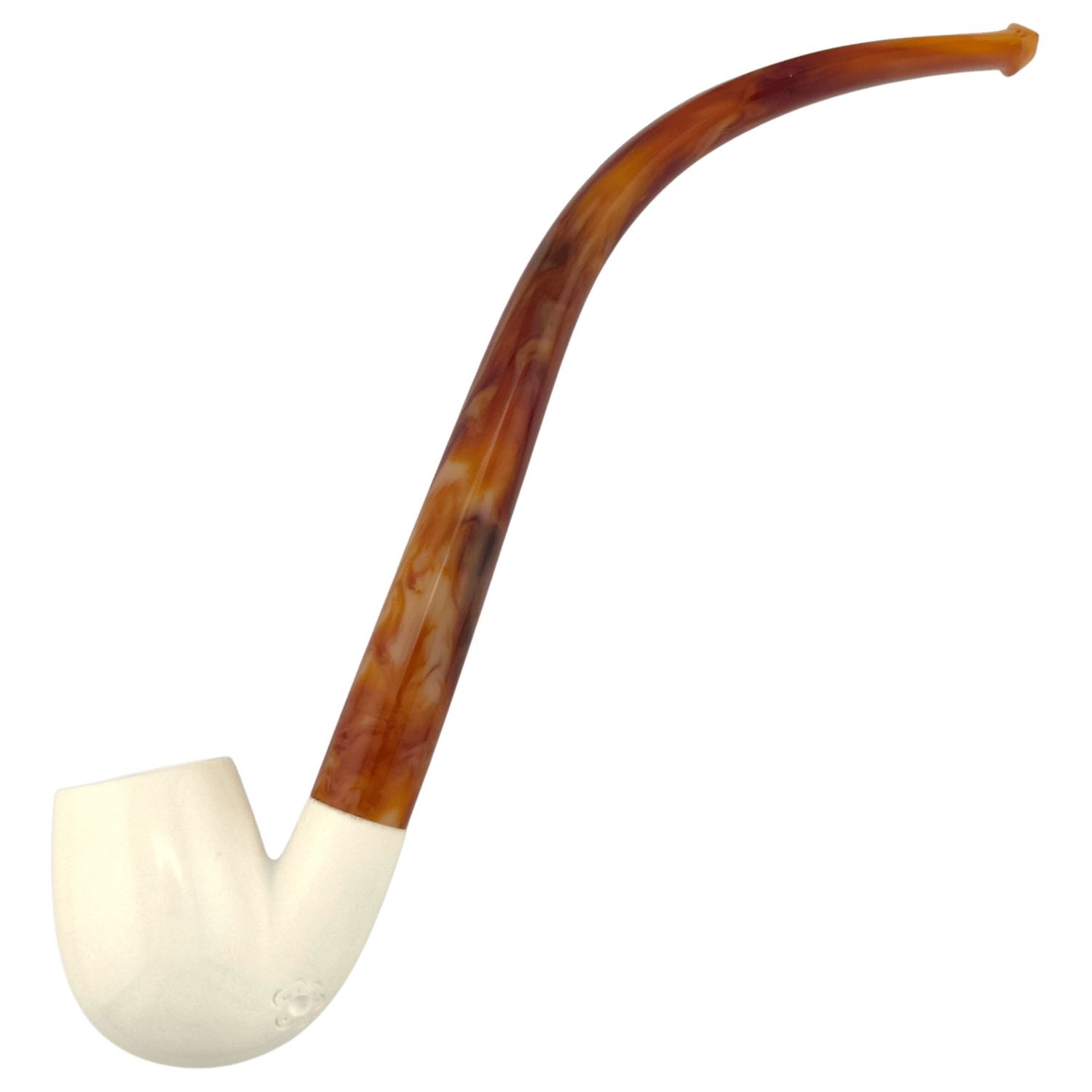 Servi Meerschaum Churchwarden Billiard Bent Smooth