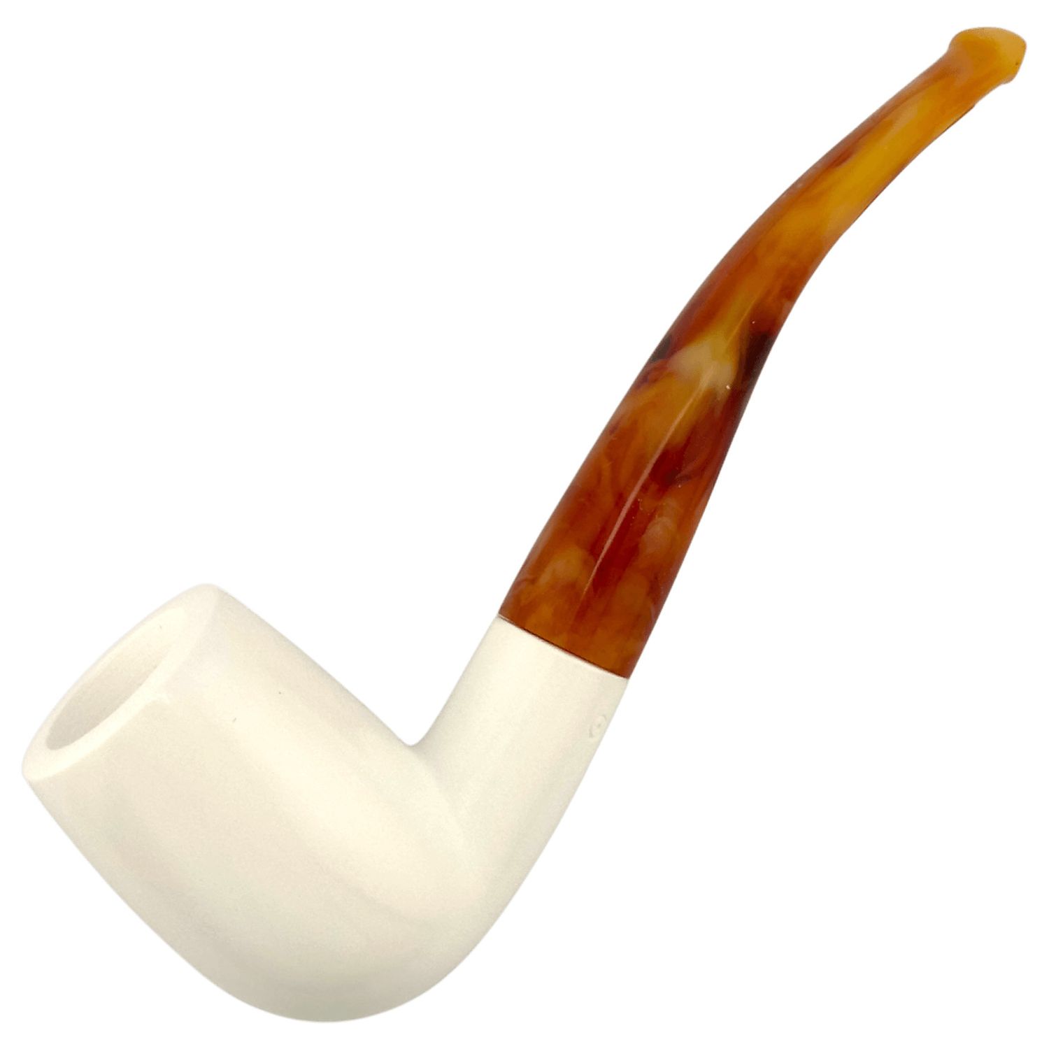 Servi Meerschaum Billiard Bent Smooth