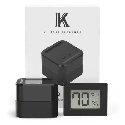 Klaro Valet Smart Humidor MAG Black Finish