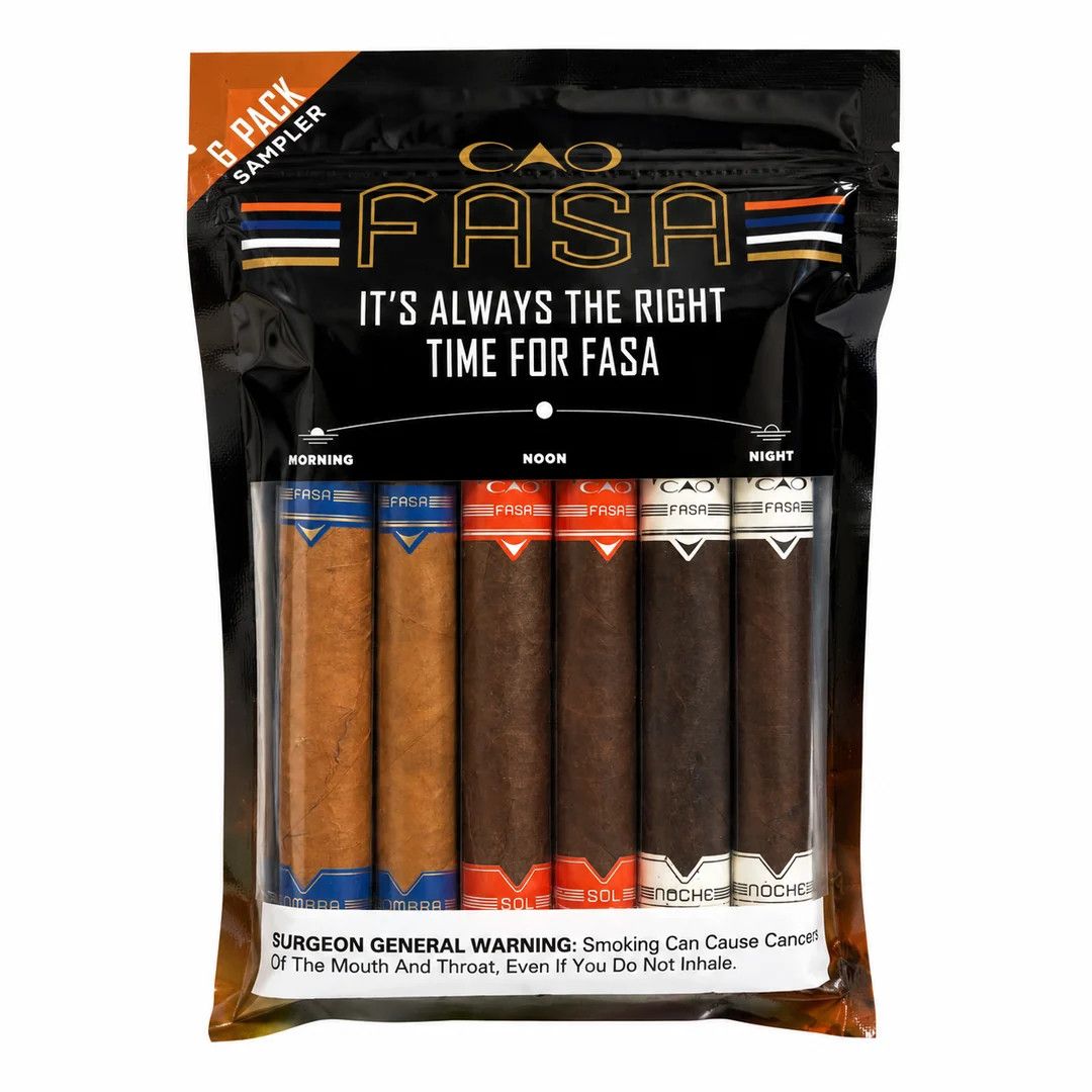CAO FASA Sampler, Single/Box: (Single Pack of 6)