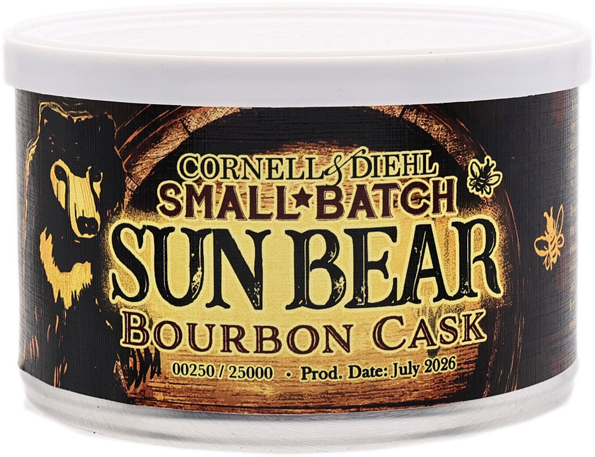 Cornell &amp; Diehl Small Batch Sun Bear Bourbon Cask 2oz. TIN