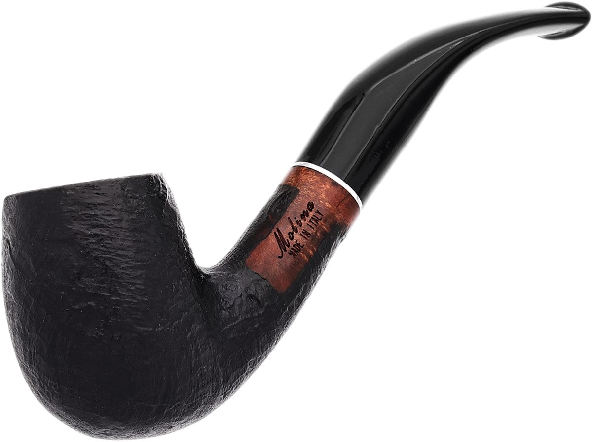 Molina Starter Kit Sandblasted Black Bent Billiard (9mm)